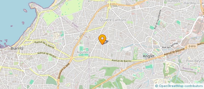 localisation de l'entreprise AD ONE VTC  ANGLET