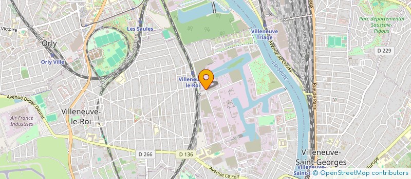 localisation de l'entreprise AD PARIS/ASSEMBLEE DE DIEU PARIS (A.D.P)  VILLENEUVE-LE-ROI