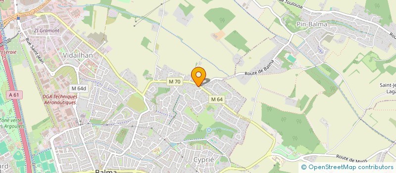 localisation de l'entreprise AD PATRIMOINE  MARTRES-TOLOSANE