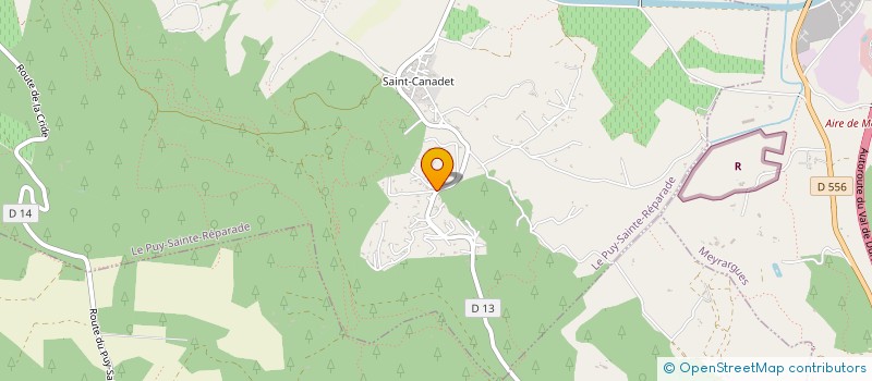 localisation de l'entreprise AD PATRIMOINE  LE PUY-SAINTE-REPARADE