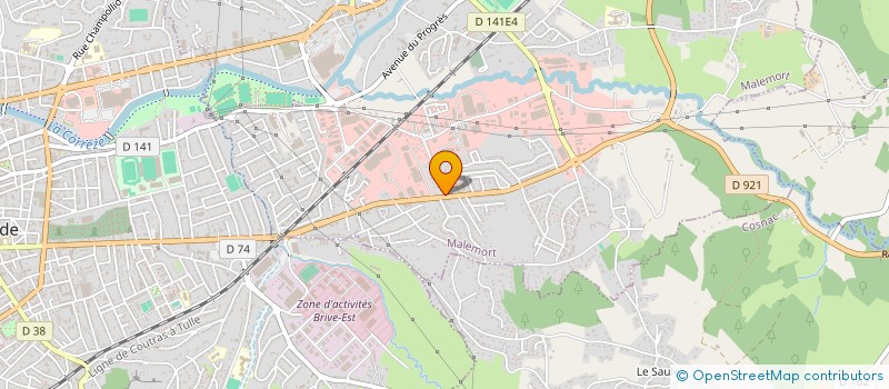 localisation de l'entreprise AD PERMANENCE  MALEMORT