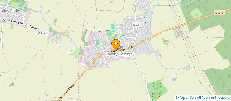 localisation de l'entreprise AD PIC  CHEVRY-COSSIGNY