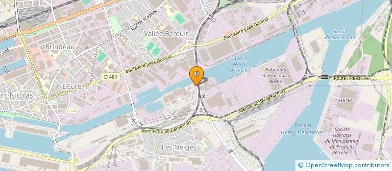 localisation de l'entreprise AD.PILOU  LE HAVRE