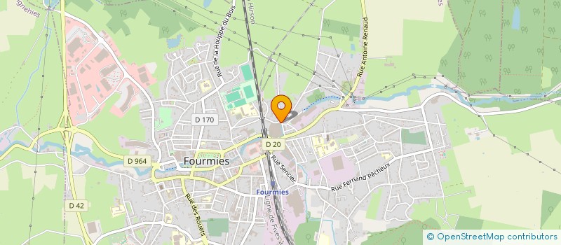 localisation de l'entreprise AD PLV à FOURMIES