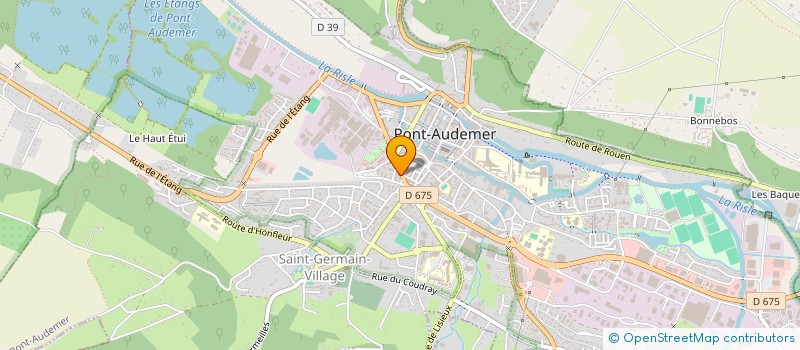 localisation de l'entreprise AD PONT AUD à PONT-AUDEMER