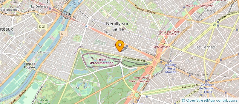 localisation de l'entreprise AD PRODUCTION à NEUILLY-SUR-SEINE