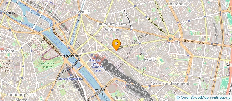 localisation de l'entreprise AD PROM' à PARIS