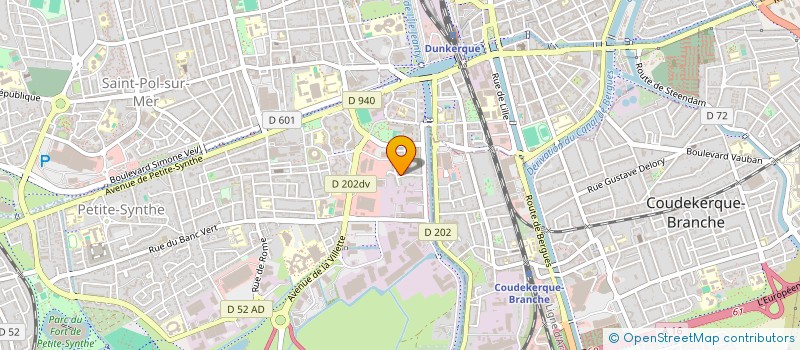 localisation de l'entreprise AD PROPRETE SERVICES à DUNKERQUE