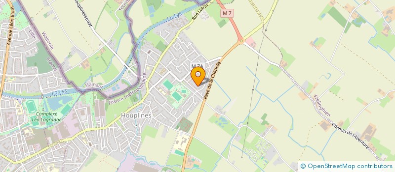 localisation de l'entreprise AD PSY HOLDING  HOUPLINES