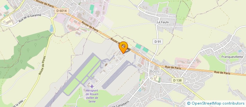 localisation de l'entreprise AD QUALITE  BOOS