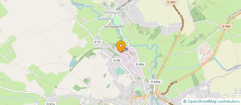 localisation de l'entreprise AD'QUAT SIGNALETIQUE à MONTGIVRAY