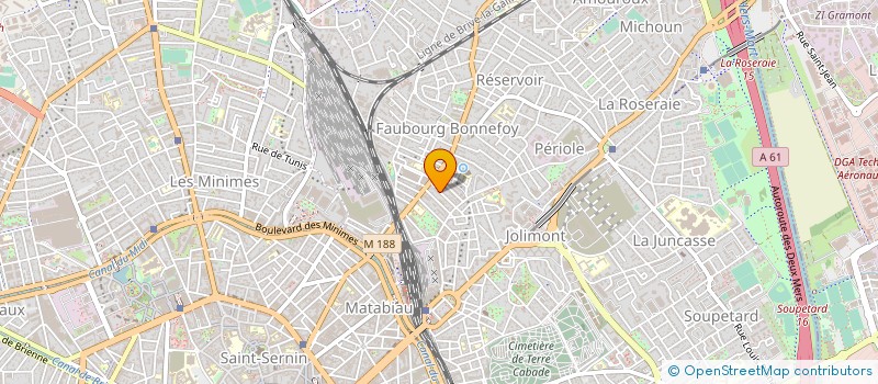 localisation de l'entreprise AD'R-STS à TOULOUSE