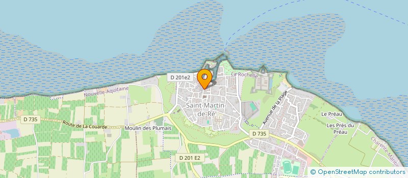 localisation de l'entreprise AD RE-NOVATION  SAINT-MARTIN-DE-RE