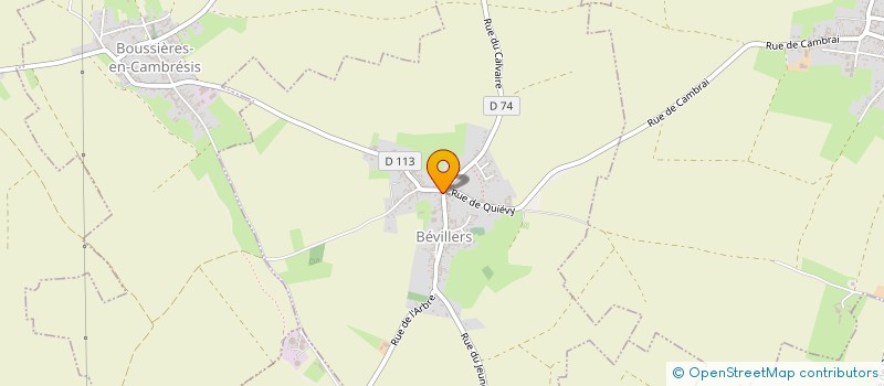 localisation de l'entreprise AD'RENCE  BEVILLERS