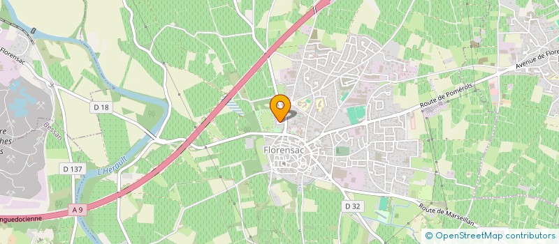 localisation de l'entreprise AD RENO  FLORENSAC