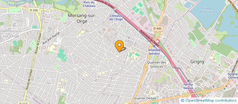 localisation de l'entreprise AD RENOV à SAINT-MICHEL-SUR-ORGE