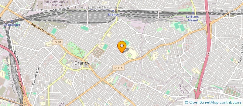 localisation de l'entreprise AD RENOV à DRANCY