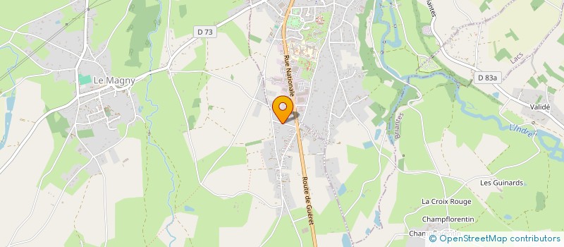 localisation de l'entreprise AD RENOV CONSTRUCTION  COSNE-COURS-SUR-LOIRE