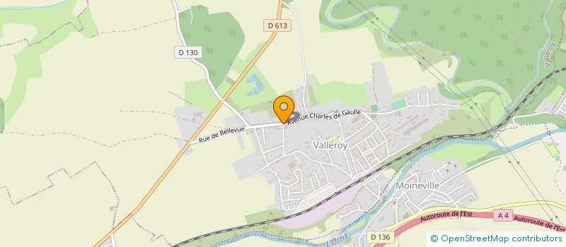 localisation de l'entreprise AD RENOVATION  VALLEROY