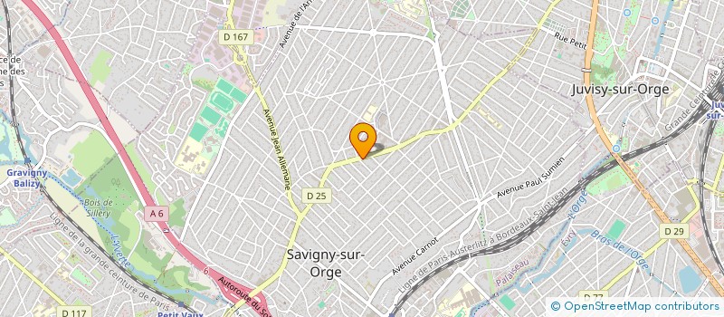 localisation de l'entreprise AD RENOVE  SAVIGNY-SUR-ORGE
