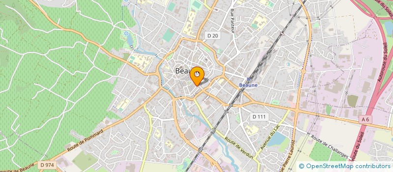 localisation de l'entreprise AD RESTOS à BEAUNE
