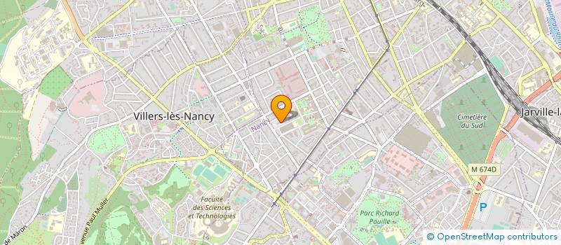 localisation de l'entreprise AD RING  NANCY