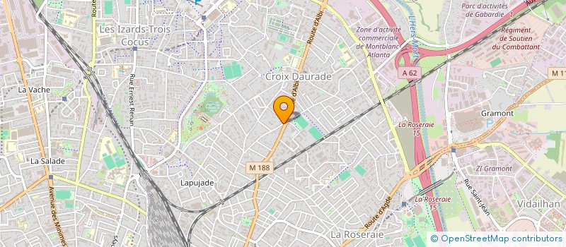 localisation de l'entreprise AD SENIORS TOULOUSE OUEST à TOULOUSE