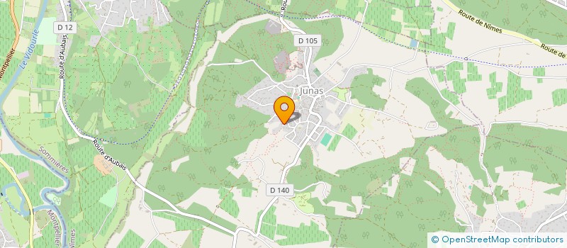 localisation de l'entreprise AD SERVICE ET PATRIMOINE  JUNAS