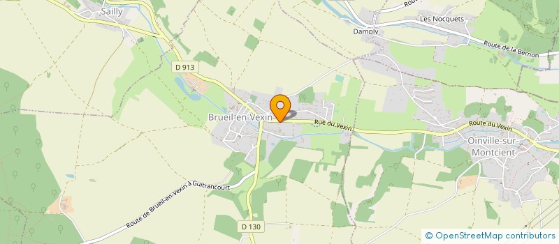 localisation de l'entreprise AD SERVICES  LAINVILLE-EN-VEXIN