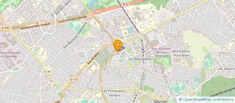 localisation de l'entreprise AD SERVICES 93 à SEVRAN