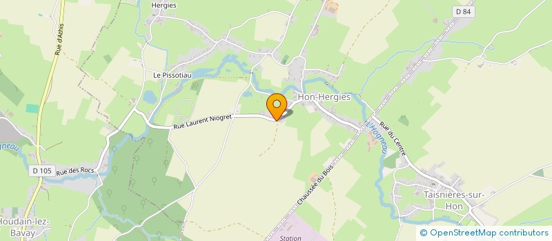 localisation de l'entreprise AD SERVICES  HON-HERGIES