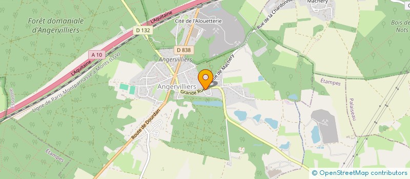 localisation de l'entreprise AD SIGNALISATION  LIMOURS