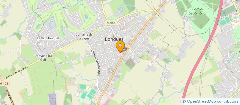 localisation de l'entreprise AD SIKA CREATIONS II  BONDUES