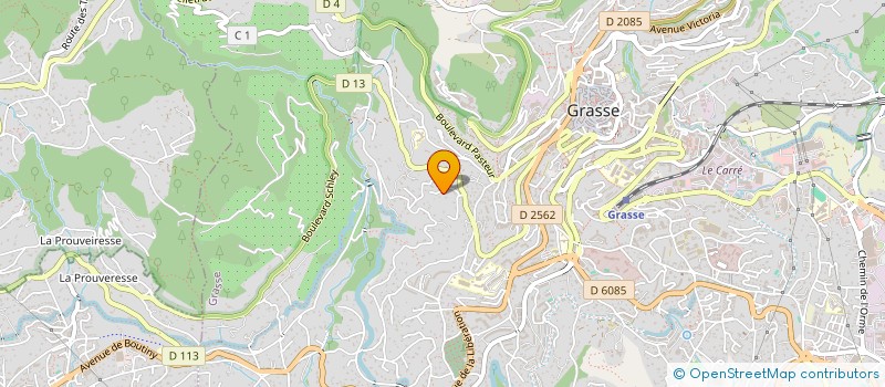 localisation de l'entreprise AD SOFTWARE LABS à GRASSE