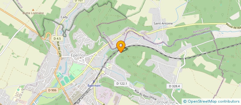 localisation de l'entreprise AD'SOL à DROUE-SUR-DROUETTE