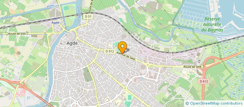 localisation de l'entreprise AD.SOL.ENERGY  AGDE