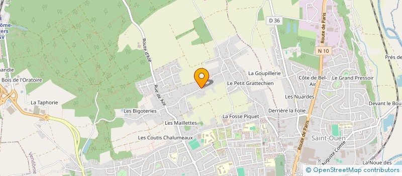 localisation de l'entreprise AD SOLAIRE à VENDOME