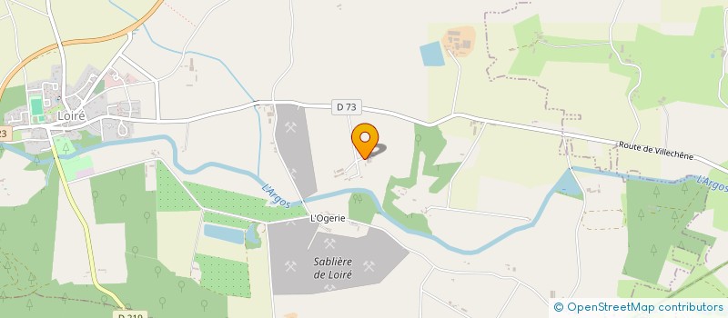 localisation de l'entreprise AD SOLEIL  LOIRE