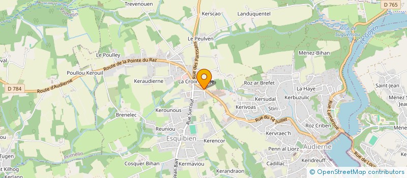 localisation de l'entreprise AD SPORT  AUDIERNE