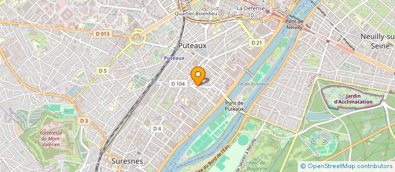 localisation de l'entreprise AD SPORT CLUB à PUTEAUX
