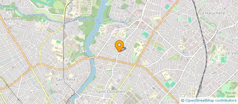 localisation de l'entreprise AD SPORTEM  NANTES