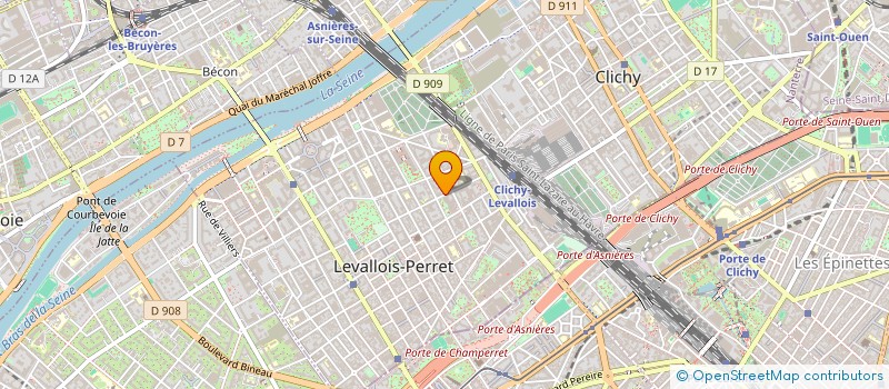 localisation de l'entreprise AD SUBVENTIS à LEVALLOIS-PERRET