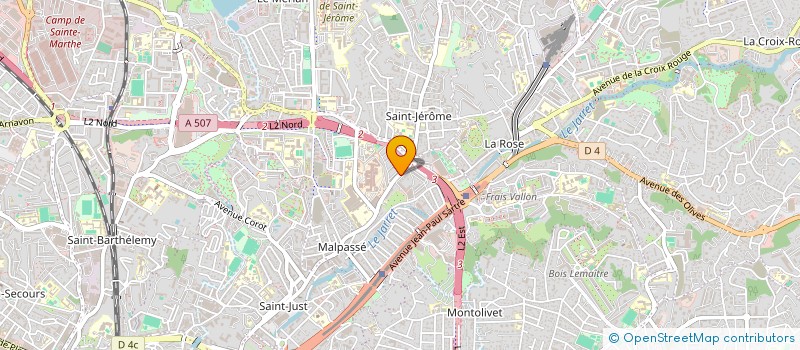 localisation de l'entreprise AD TAXI à MARSEILLE