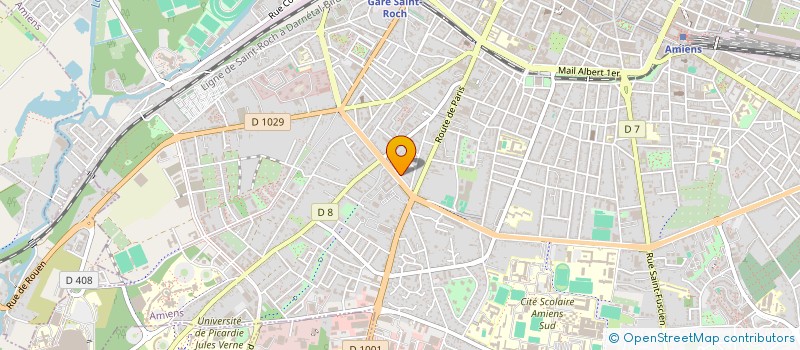 localisation de l'entreprise AD-TEMPO à AMIENS