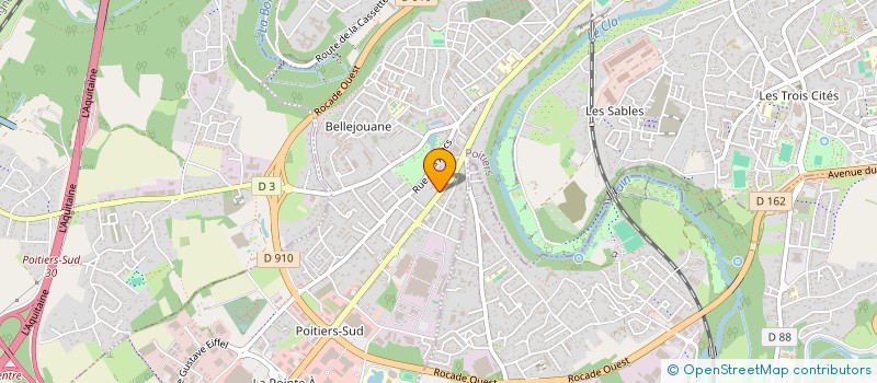 localisation de l'entreprise AD TRADING  POITIERS