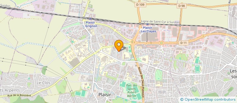localisation de l'entreprise AD TRANS à LA COURNEUVE