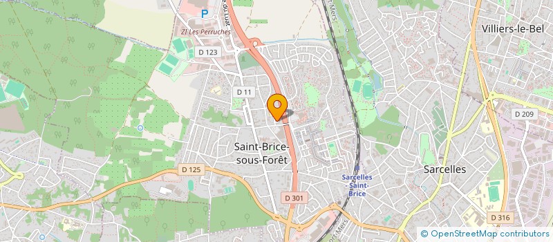 localisation de l'entreprise AD TRANS à LA COURNEUVE