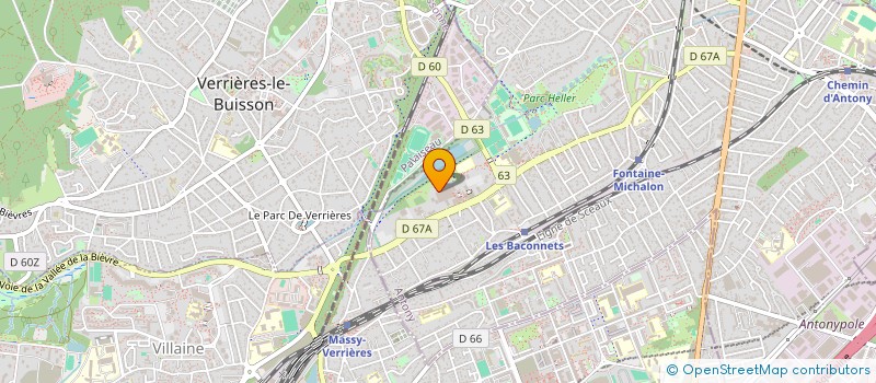 localisation de l'entreprise AD TRANS EXPRESS à ANTONY