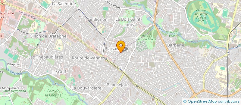 localisation de l'entreprise AD TRANSPORT  NANTES