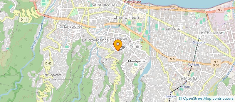 localisation de l'entreprise AD TRANSPORT  SAINT-DENIS